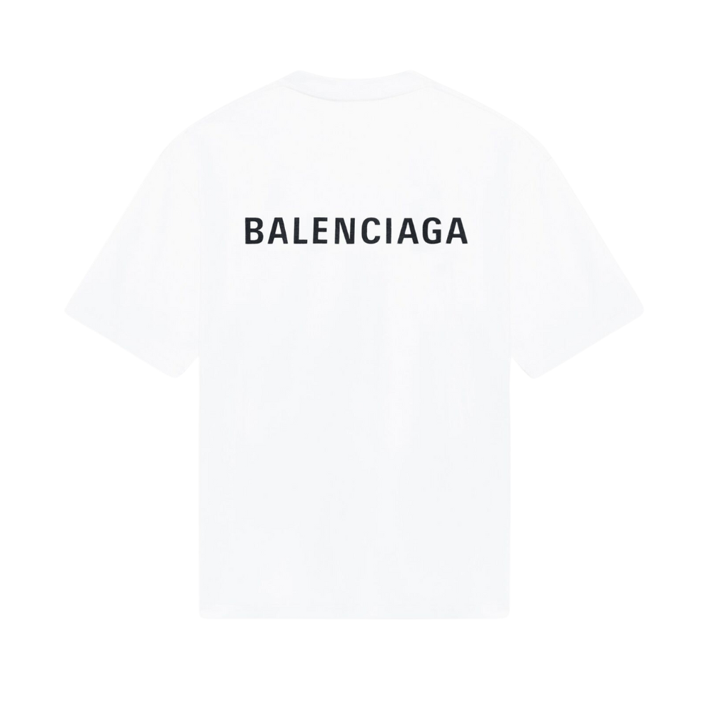 Buy Balenciaga MEN'S LOGO T-SHIRT MEDIUM FIT IN WHITE | Krewsa South Africa