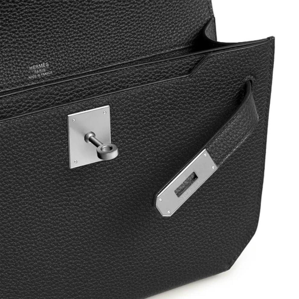 Buy Hermès Kelly Depeches 25 Togo Black Palladium Hardware | Krewsa South Africa
