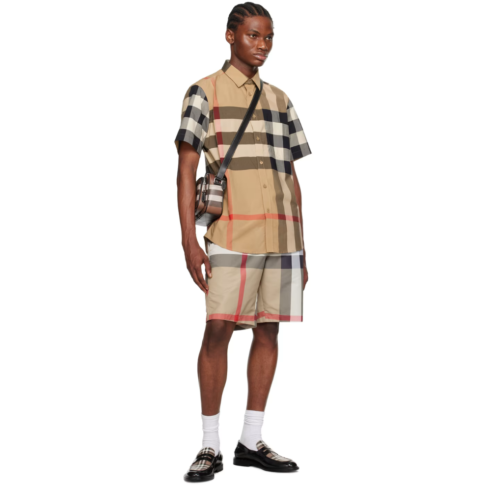 Buy Beige Vintage Check Shirt | Krewsa South Africa