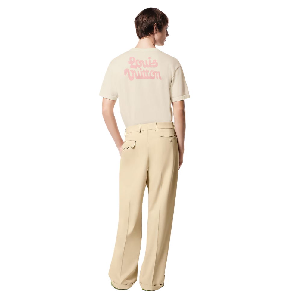 Buy LOUIS VUITTON Short-Sleeved Cotton Knitted Crewneck | Krewsa South Africa