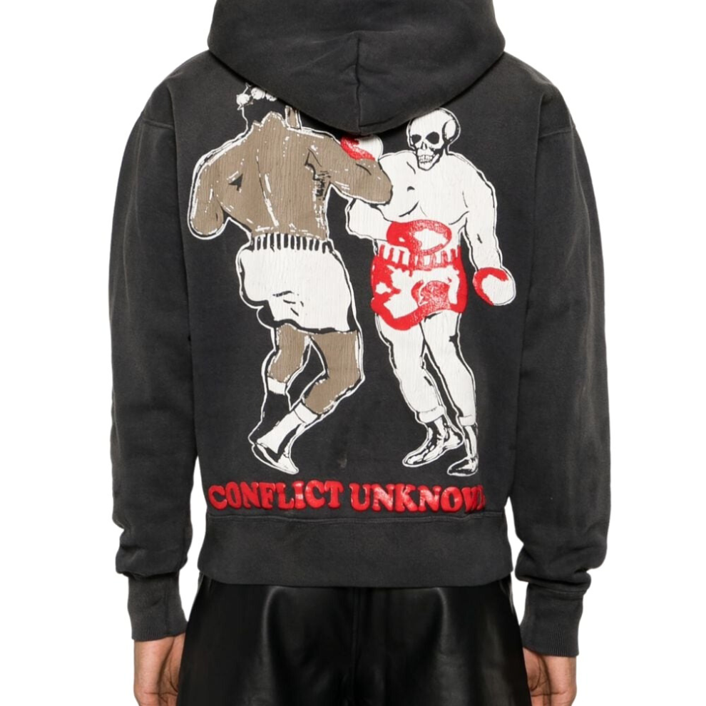 Buy SAINT MXXXXXX Struggle Tears cotton hoodie | Krewsa South Africa