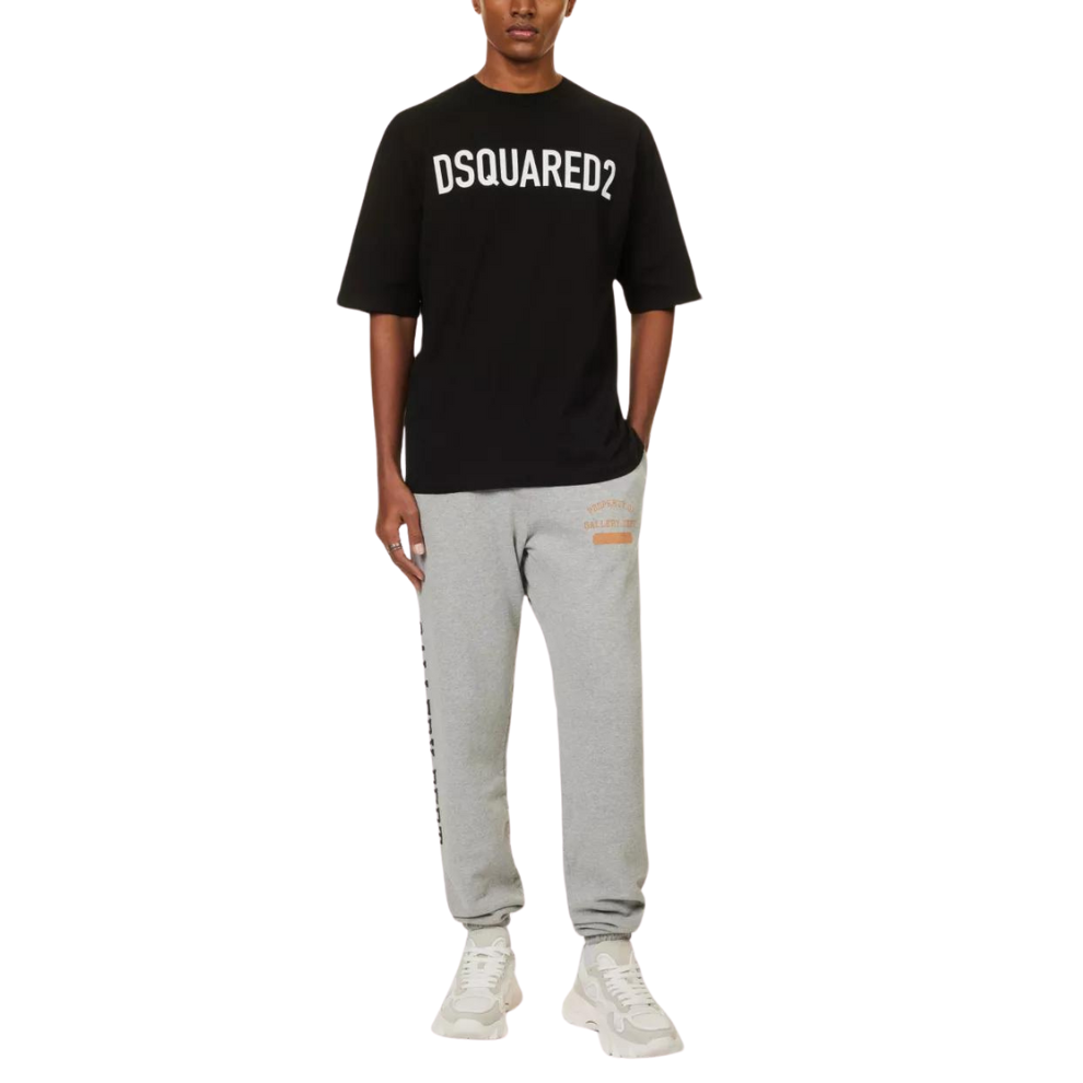 Buy DSQUARED2 Brand-print crewneck regular-fit cotton-jersey T-shirt | Krewsa South Africa