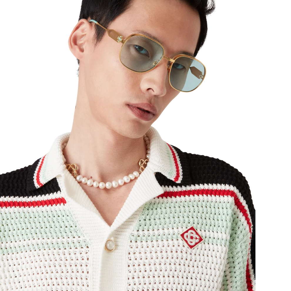 Buy Casablanca Cotton Tennis Crochet Shacket | Krewsa South Africa