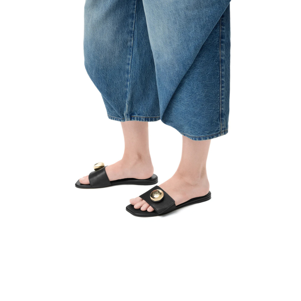 Buy Loewe Pebble slide in soft calfskin | Krewsa South Africa