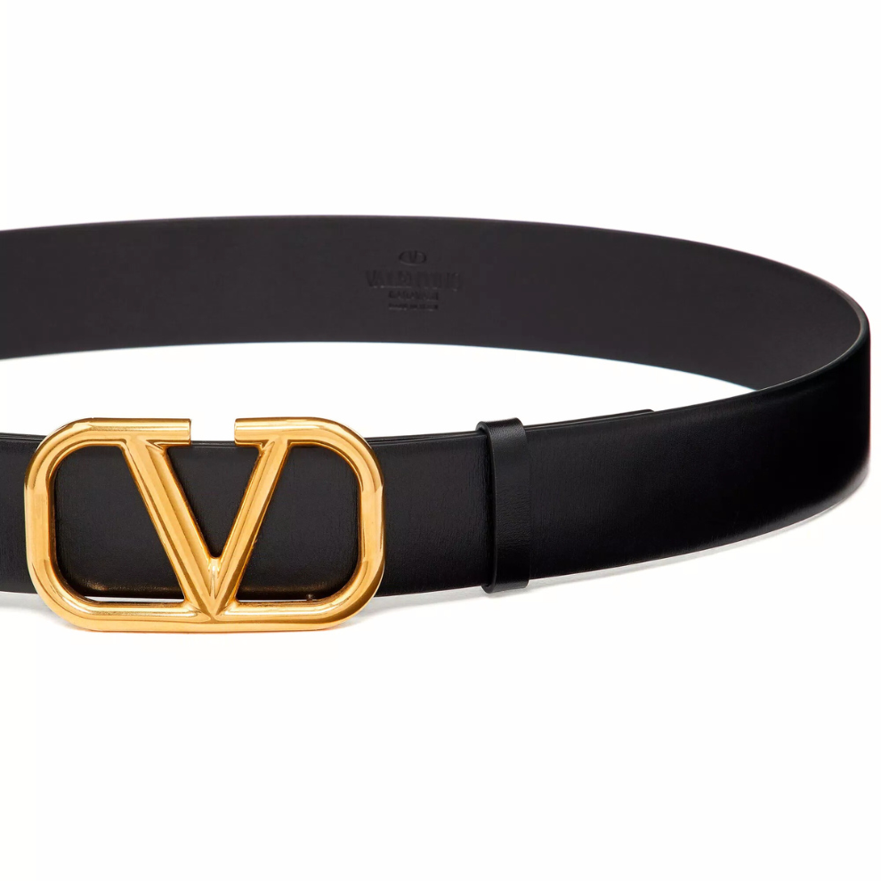 Buy Valentino Vlogo Signature Calfskin Belt 40mm | Krewsa South Africa
