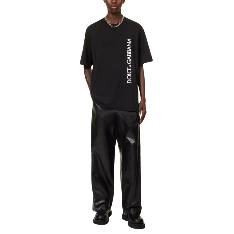 Buy DOLCE & GABBANA Stamped brand-logo cotton-jersey T-shirt | Krewsa South Africa