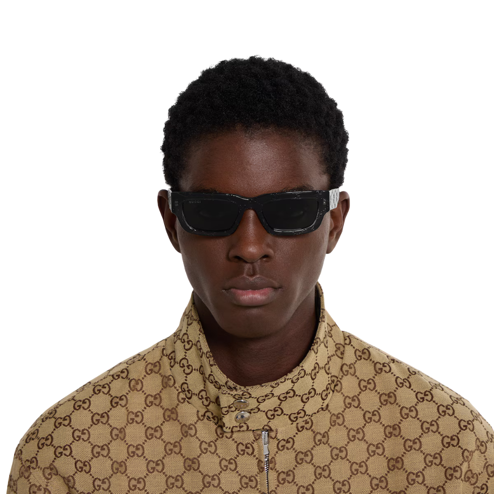 Buy Gucci Santos Rectangular frame sunglasses | Krewsa South Africa