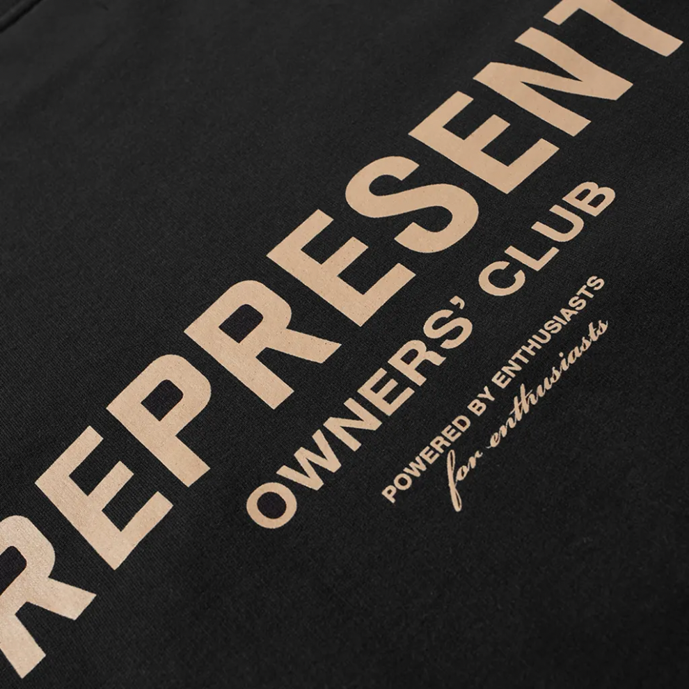 Buy REPRESENT OWNERS CLUB CREW SWEAT OFF BLACK | Krewsa South Africa