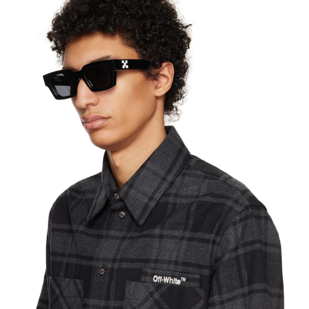 Buy OFF-WHITE Black Virgil Sunglasses | Krewsa South Africa