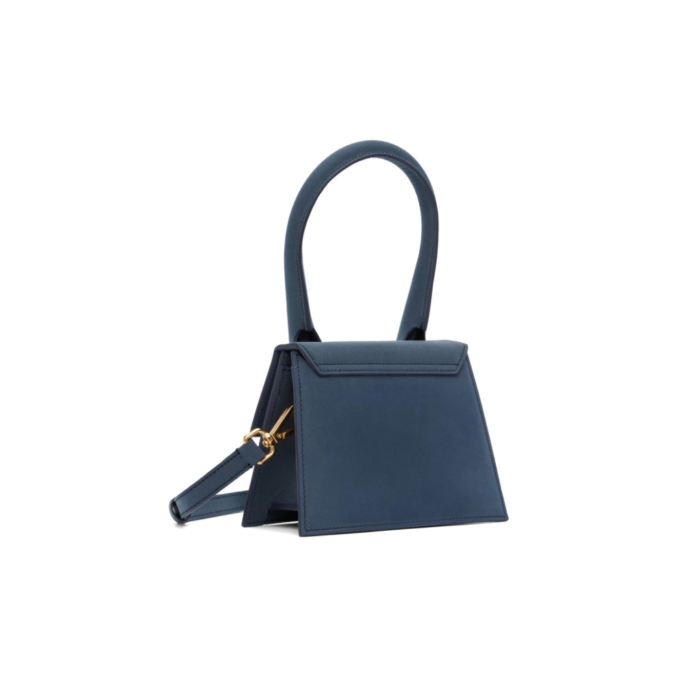 Buy JACQUEMUS Navy Le Raphia 'Le Chiquito Moyen' Bag | Krewsa South Africa