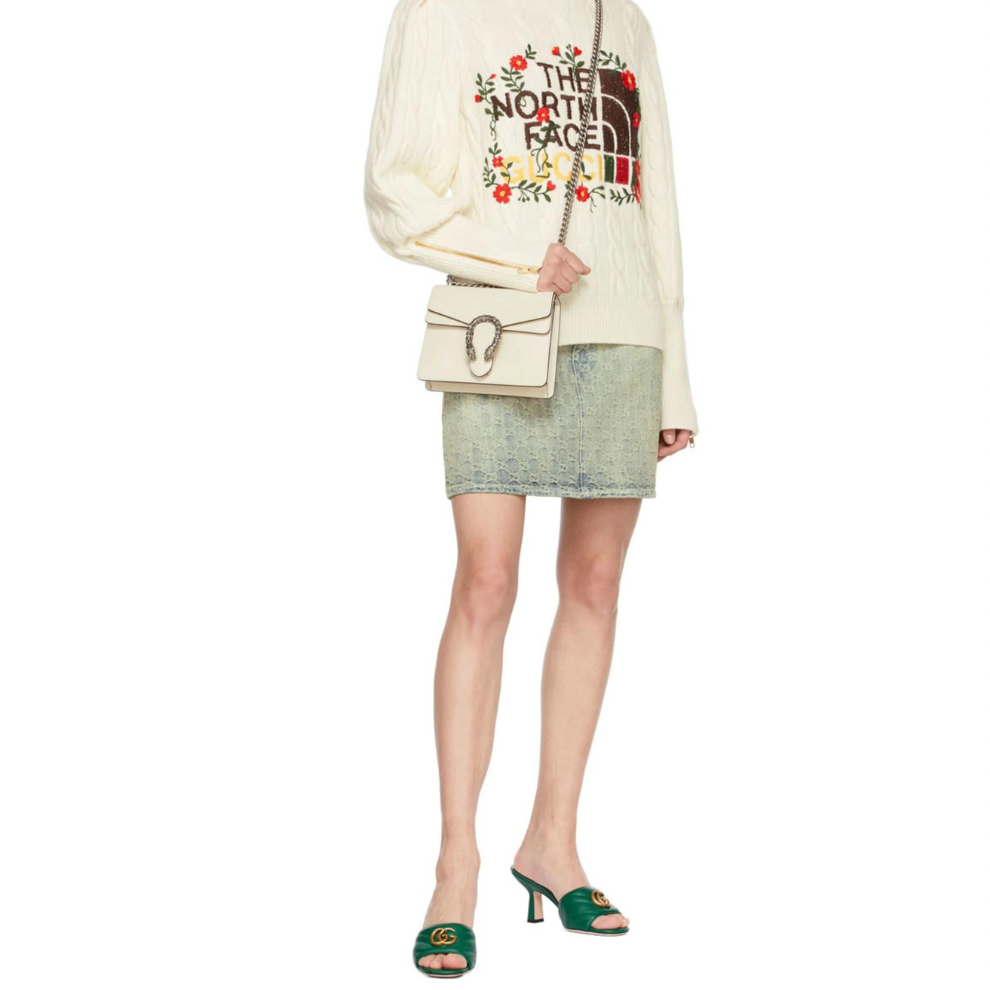 Buy GUCCI Green Matelassé Double G Sandals | Krewsa South Africa