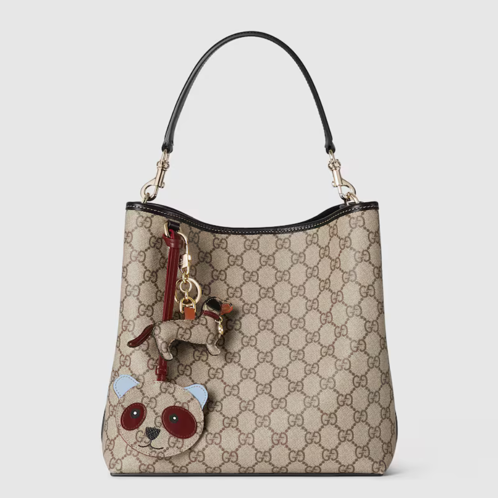 Buy Gucci GG Emblem medium bucket bag | Krewsa South Africa
