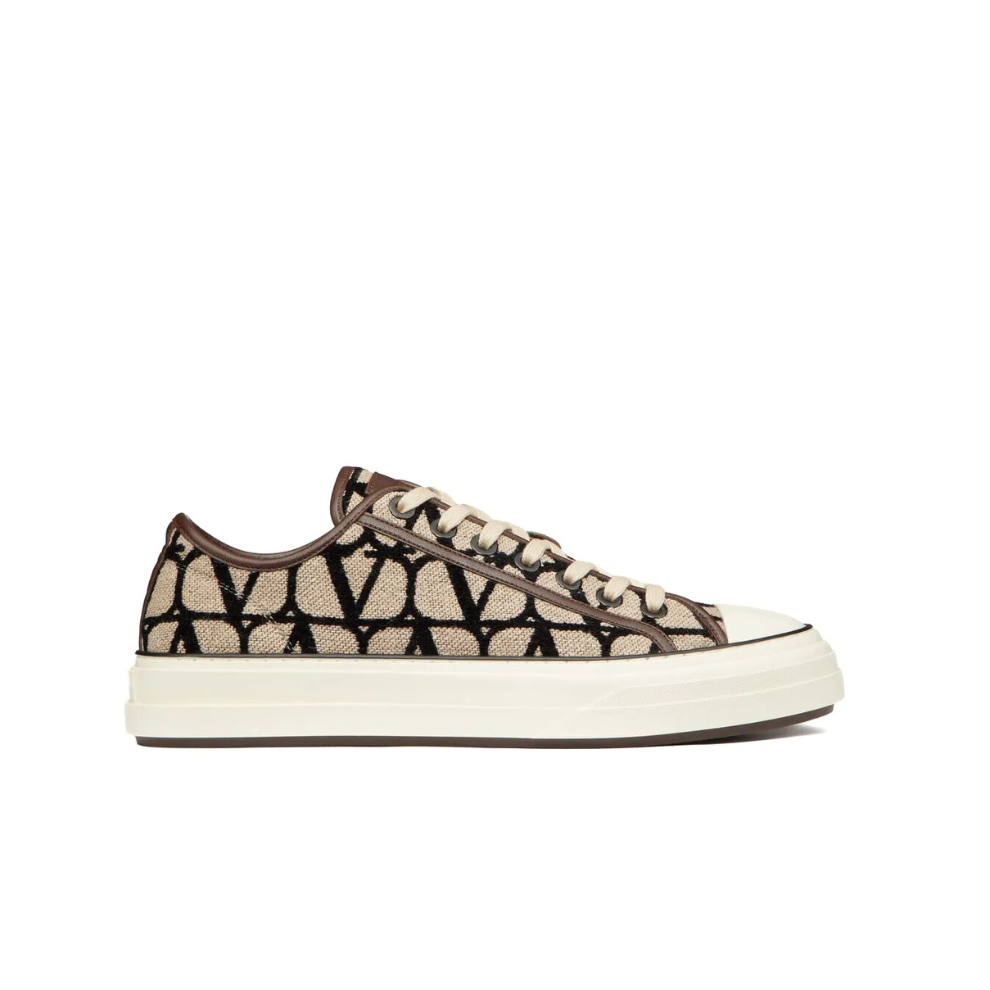 Buy Valentino Garavani Toile Iconographe Totaloop low-top sneakers | Krewsa South Africa