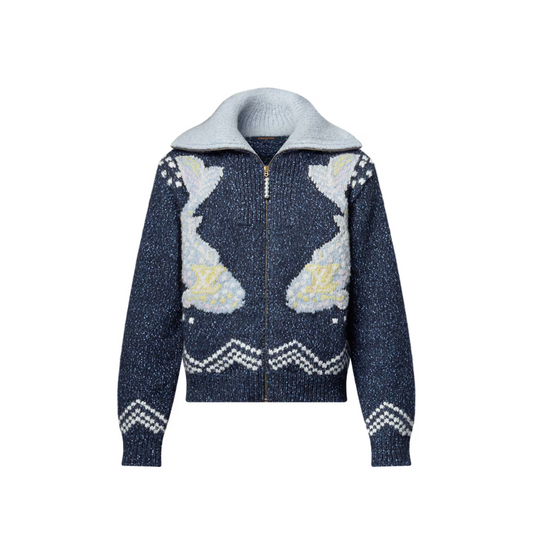 Buy LOUIS VUITTON Zippered Knitted Blouson | Krewsa South Africa