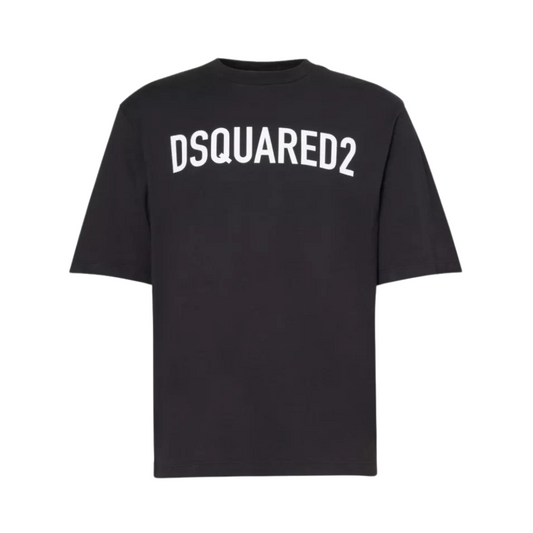 Buy DSQUARED2 Brand-print crewneck regular-fit cotton-jersey T-shirt | Krewsa South Africa
