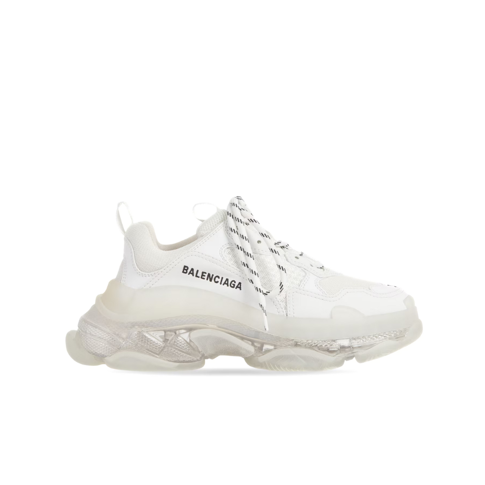 Buy Balenciaga Men's Triple S Clear Sole Sneaker in White | Krewsa South Africa