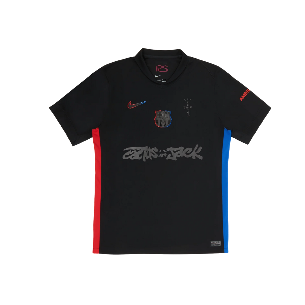 Buy FC BARCELONA 2024/25 MATCH AWAY X CACTUS JACK JERSEY | Krewsa South Africa