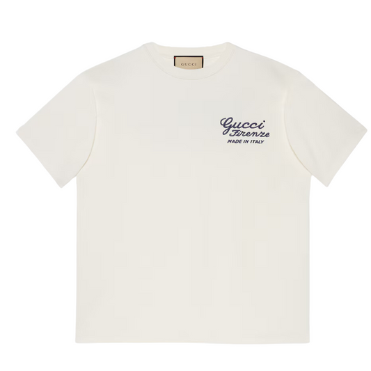 Buy GUCCI COTTON JERSEY T-SHIRT WITH EMBROIDERY | Krewsa South Africa