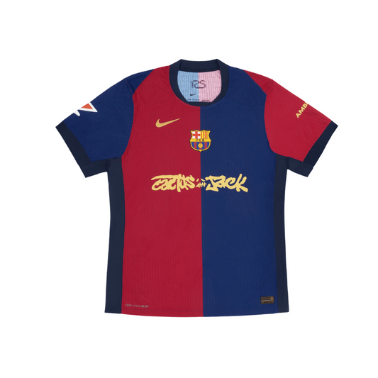 Buy FC BARCELONA 2024/25 MATCH HOME X CACTUS JACK JERSEY | Krewsa South Africa