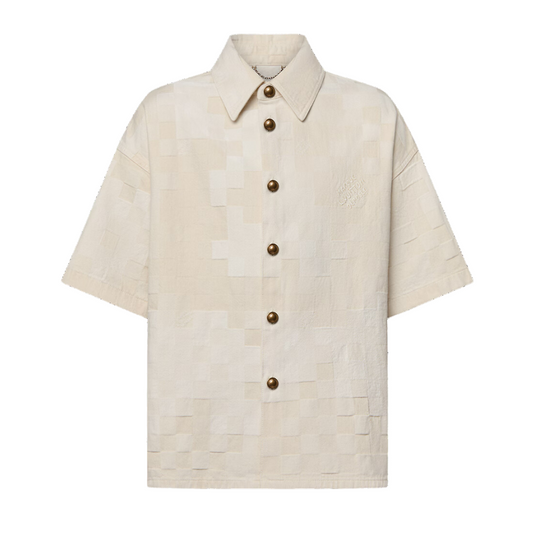 Buy LOUIS VUITTON Damier Short-Sleeved Denim Shirt | Krewsa South Africa