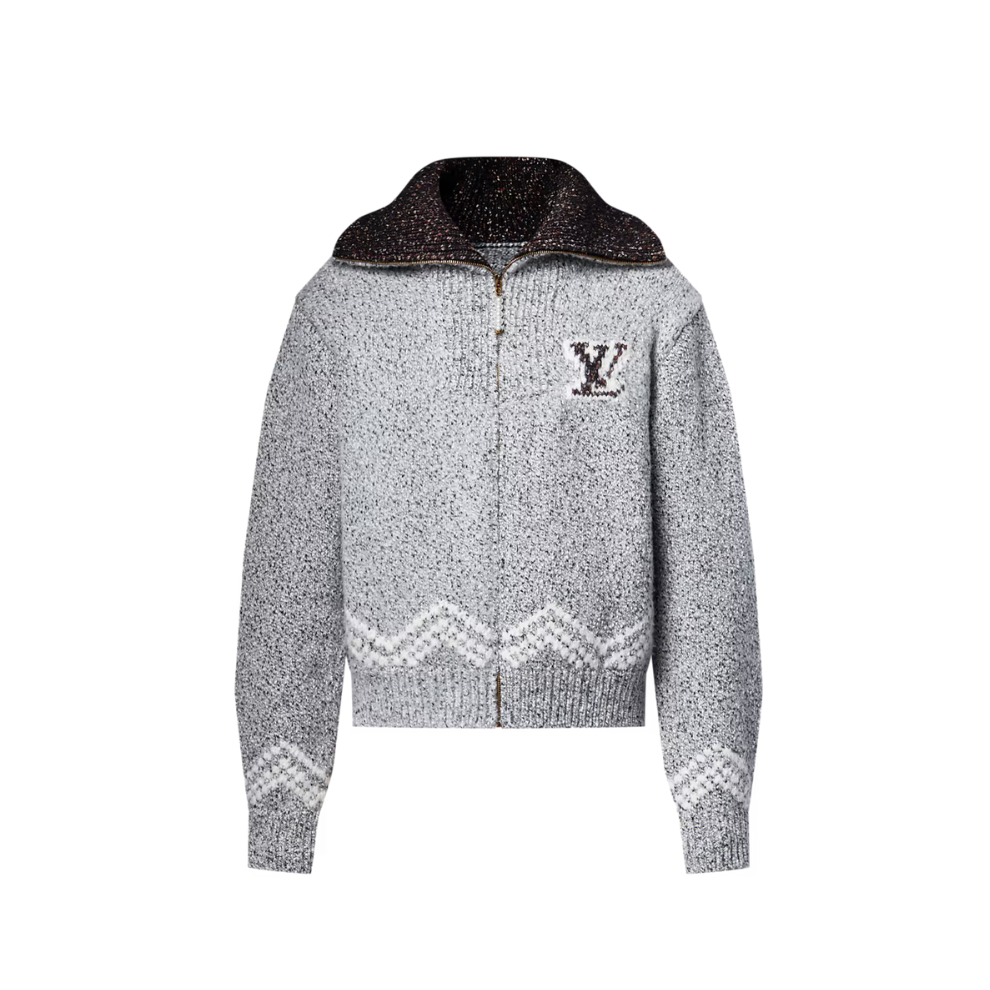 Buy LOUIS VUITTON Zippered Knitted Blouson | Krewsa South Africa