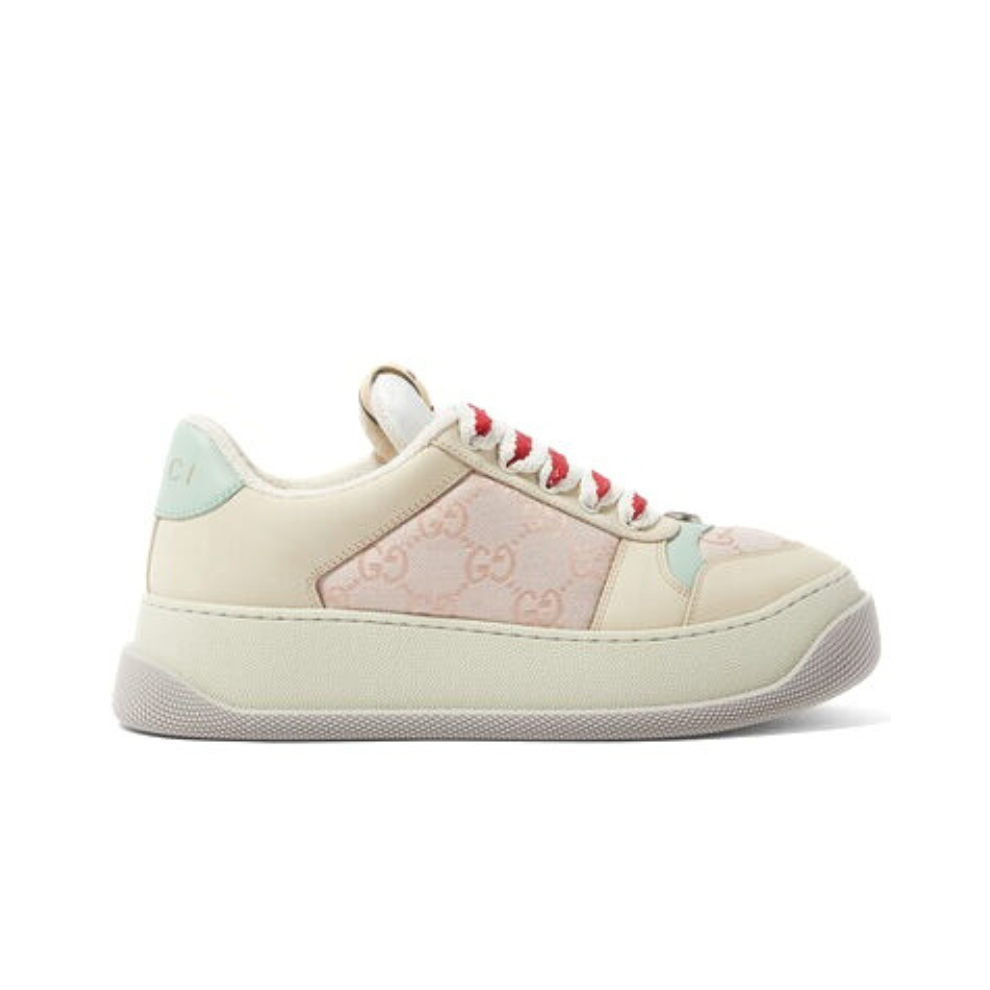 Buy Gucci Screener Leather & Canvas Sneakers | Krewsa South Africa