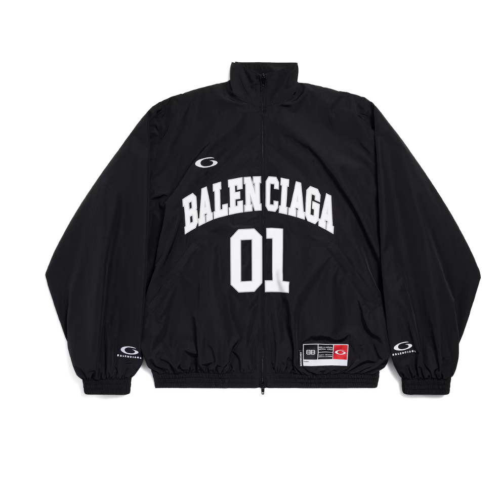 Buy BALENCIAGA Basketball Series - Tracksuit Jacket in Black | Krewsa South Africa