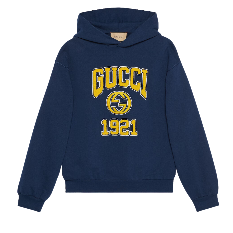 Buy GUCCI COTTON JERSEY HOODED SWEATSHIRT | Krewsa South Africa