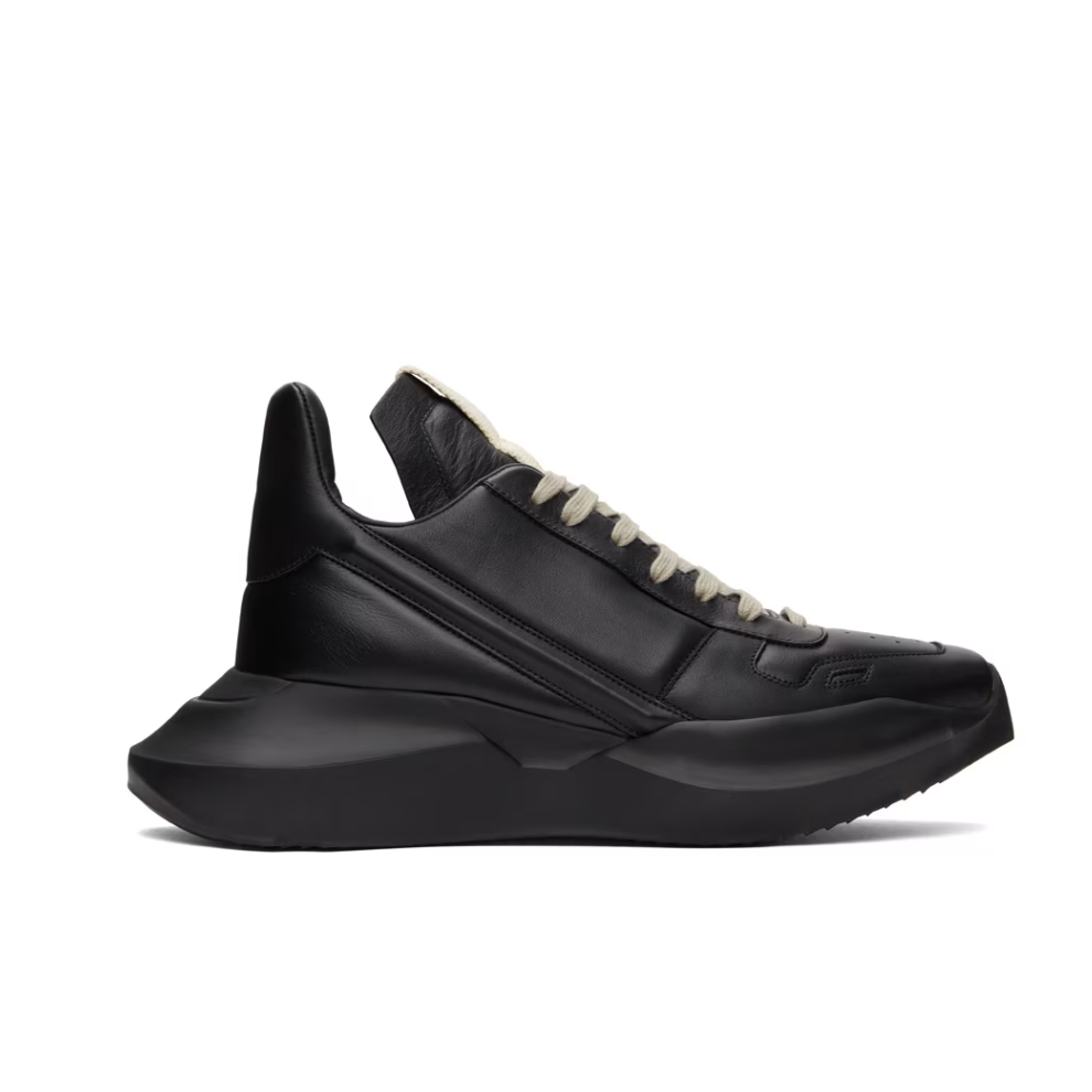 Buy RICK OWENS Black Geth Sneakers | Krewsa South Africa