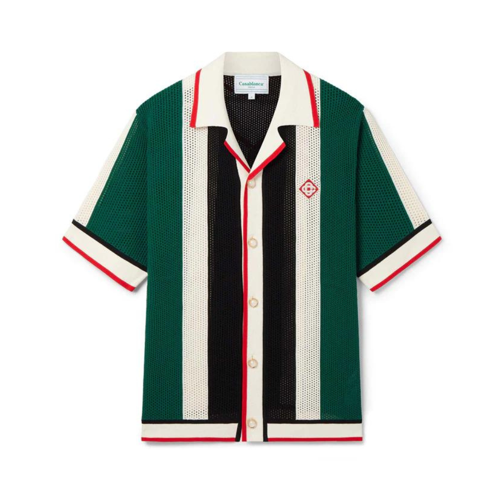 Buy CASABLANCA Striped Mesh Shirt | Krewsa South Africa