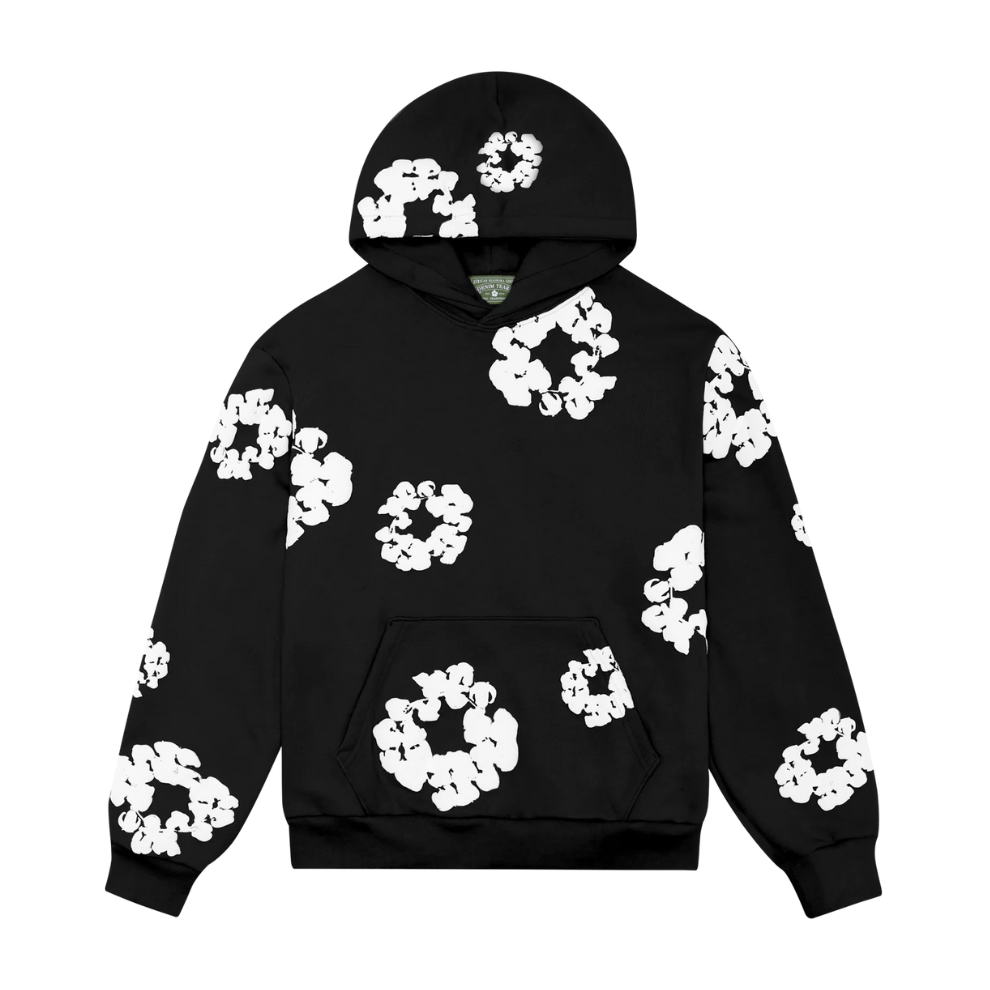 Buy Denim Tears (The Cotton Wreath) Sweatshirt Black | Krewsa South Africa