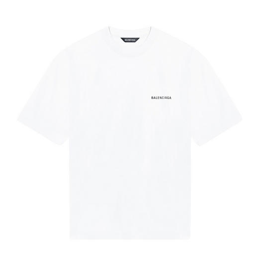 Buy Balenciaga MEN'S LOGO T-SHIRT MEDIUM FIT IN WHITE | Krewsa South Africa