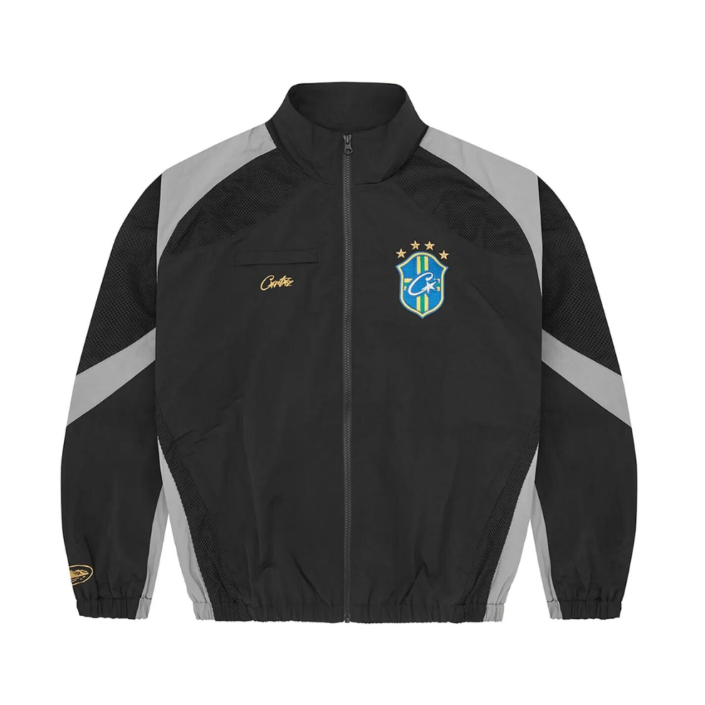 Buy Corteiz Olympic Shuku Brasil Jacket ‘Black’ | Krewsa South Africa