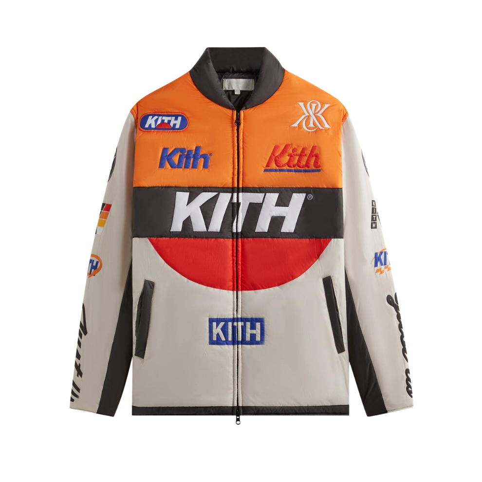 Buy Kith Full Zip Brixton Puffed Shirt Jacket 'Sandrift' | Krewsa South Africa