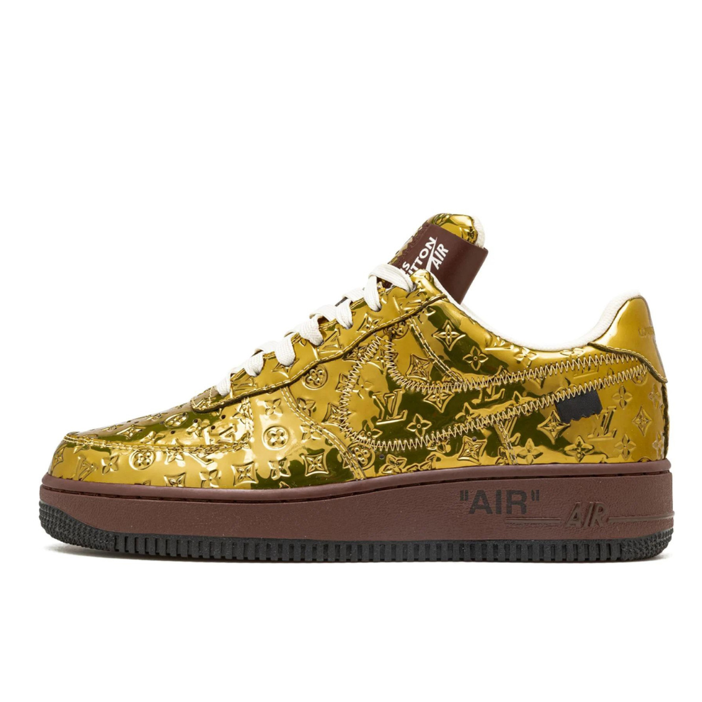 Buy NIKE LOUIS VUITTON AIR FORCE 1 LOW "Virgil Abloh - Metallic Gold" | Krewsa South Africa