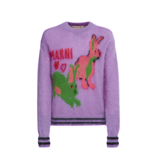 Buy Marni SWEATER WITH MULTICOLOUR INLAY | Krewsa South Africa