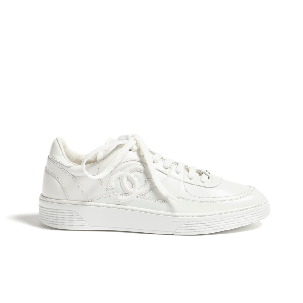 Buy Chanel Calfskin White Trainers | Krewsa South Africa