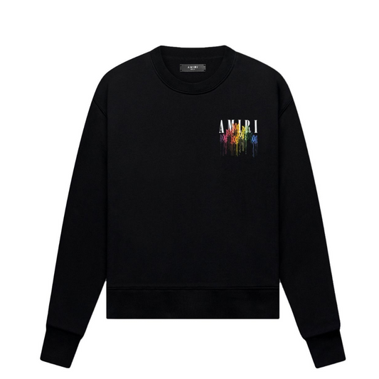 Buy AMIRI Drip Ogo-Print Sweatshirt - Black | Krewsa South Africa