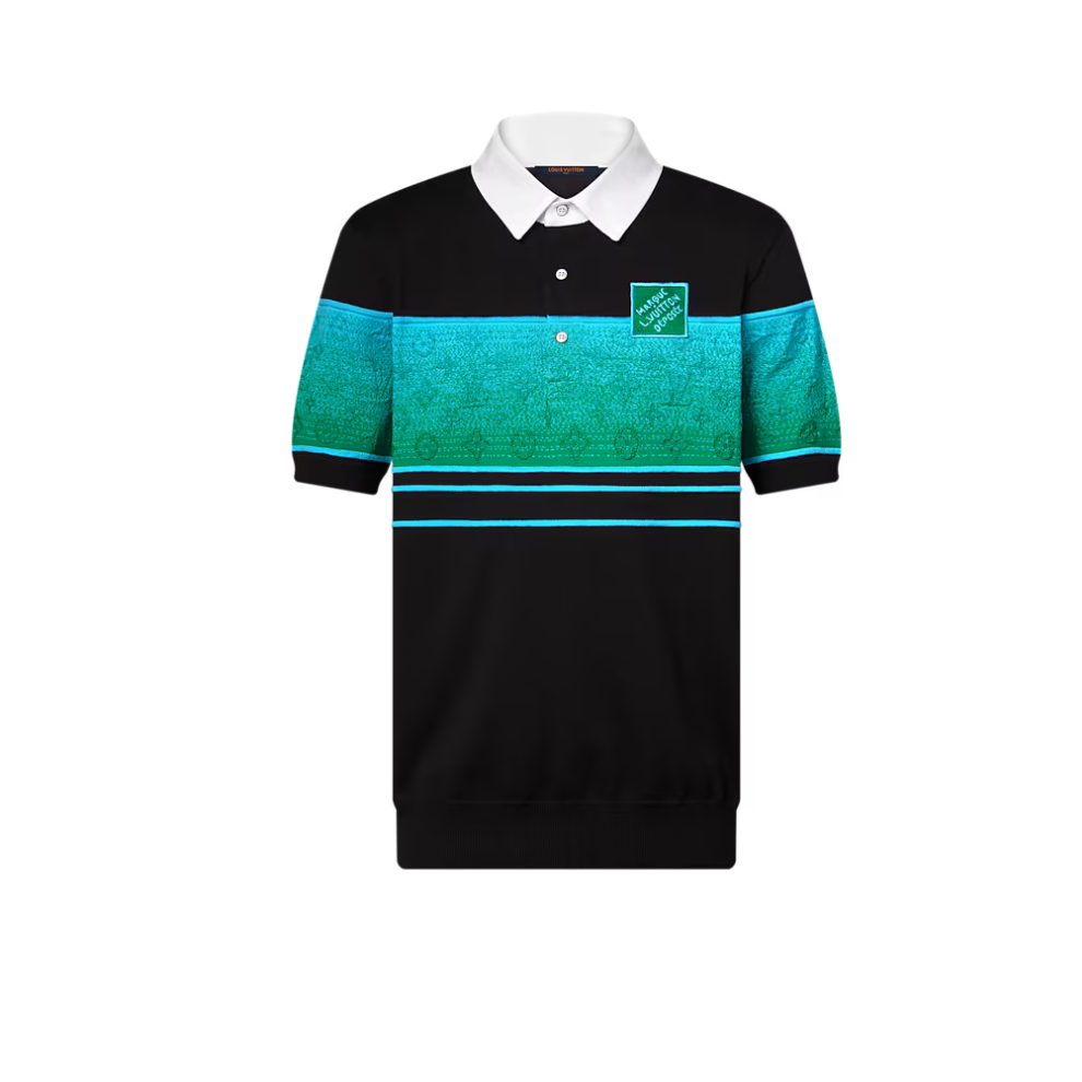 Buy Louis Vuitton Iridescent Jacquard Short-Sleeved Polo | Krewsa South Africa