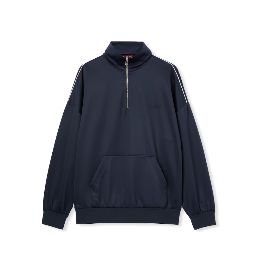 Buy GUCCI Technical jersey sweatshirt with embossed logo | Krewsa South Africa