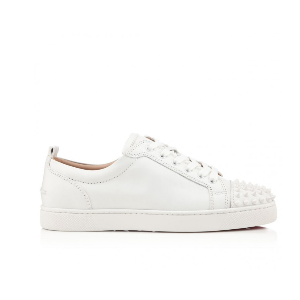 Buy CHRISTIAN LOUBOUTIN Louis Junior Spikes Sneakers - Calf leather and spikes - White | Krewsa South Africa