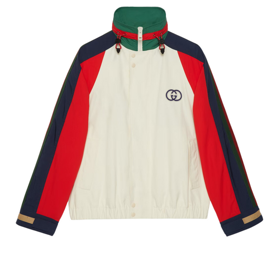 Buy GUCCI COTTON NYLON JACKET WITH PATCH | Krewsa South Africa