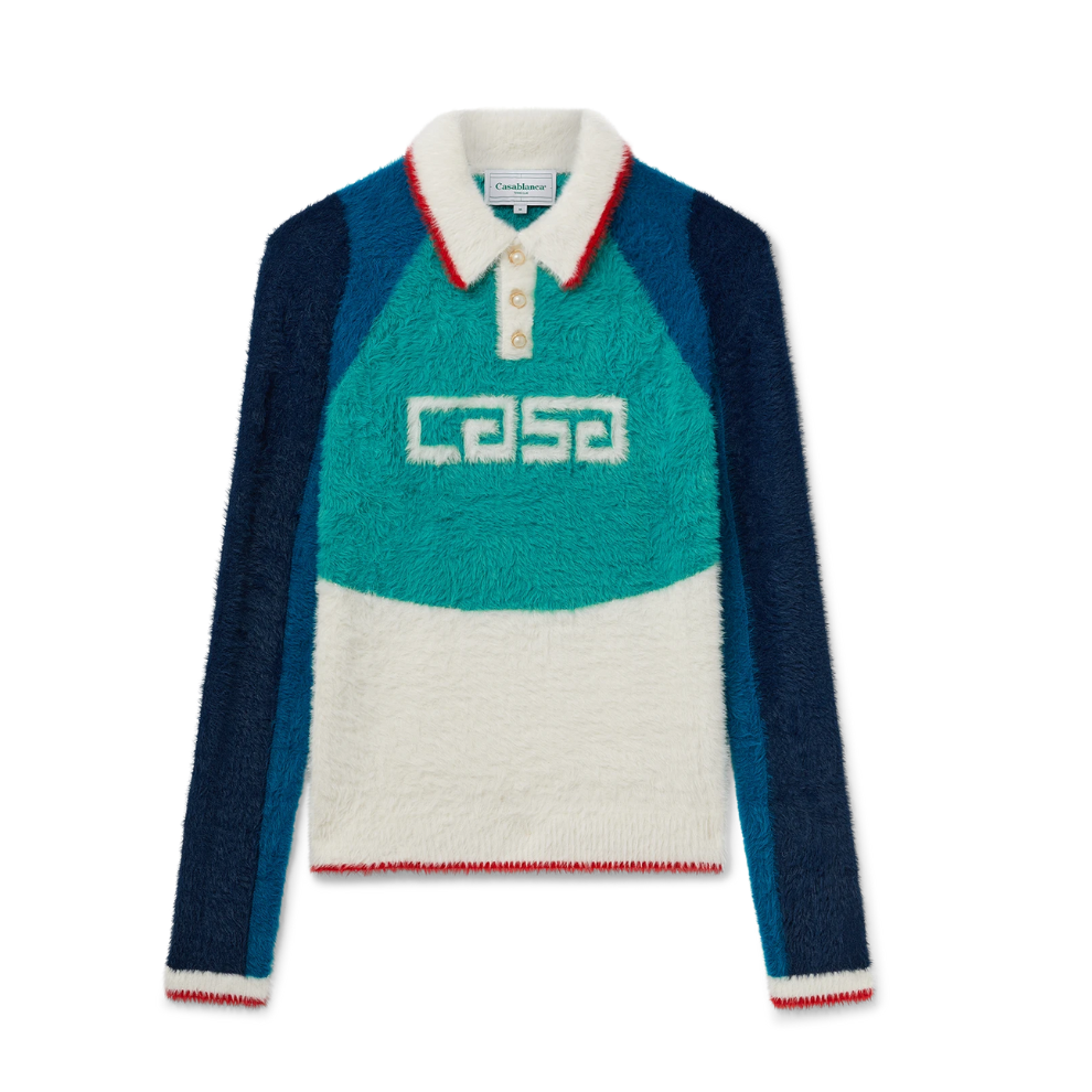 Buy Casablanca Sport Fluffy polo shirt | Krewsa South Africa