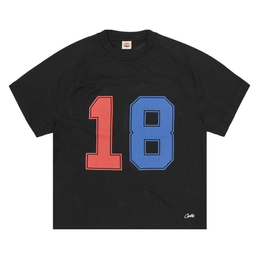 Buy Corteiz HMP Mesh Panel Jersey 'Black' | Krewsa South Africa