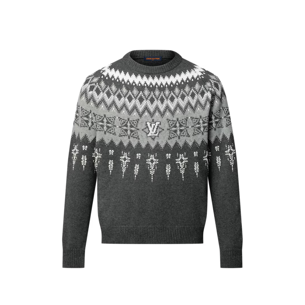 Buy LOUIS VUITTON Embellished Wool-Cashmere Blend Pullover | Krewsa South Africa