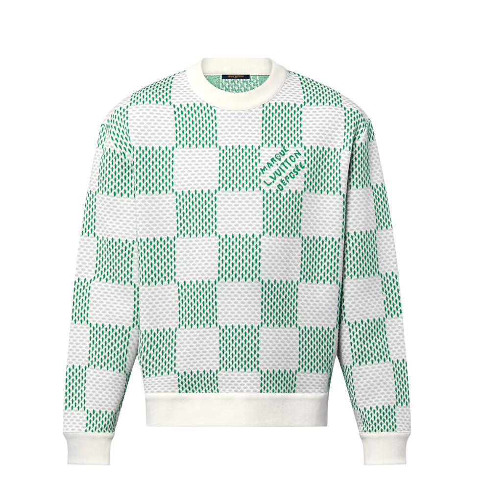 Buy LOUIS VUITTON Damier Cotton Sweatshirt | Krewsa South Africa