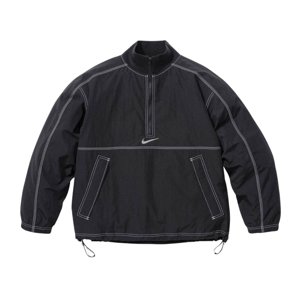 Buy Supreme x Nike Ripstop Pullover 'Black White' | Krewsa South Africa
