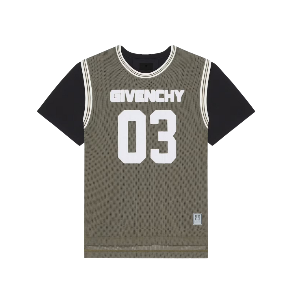Buy GIVENCHY overlapped t-shirt in mesh and jersey | Krewsa South Africa
