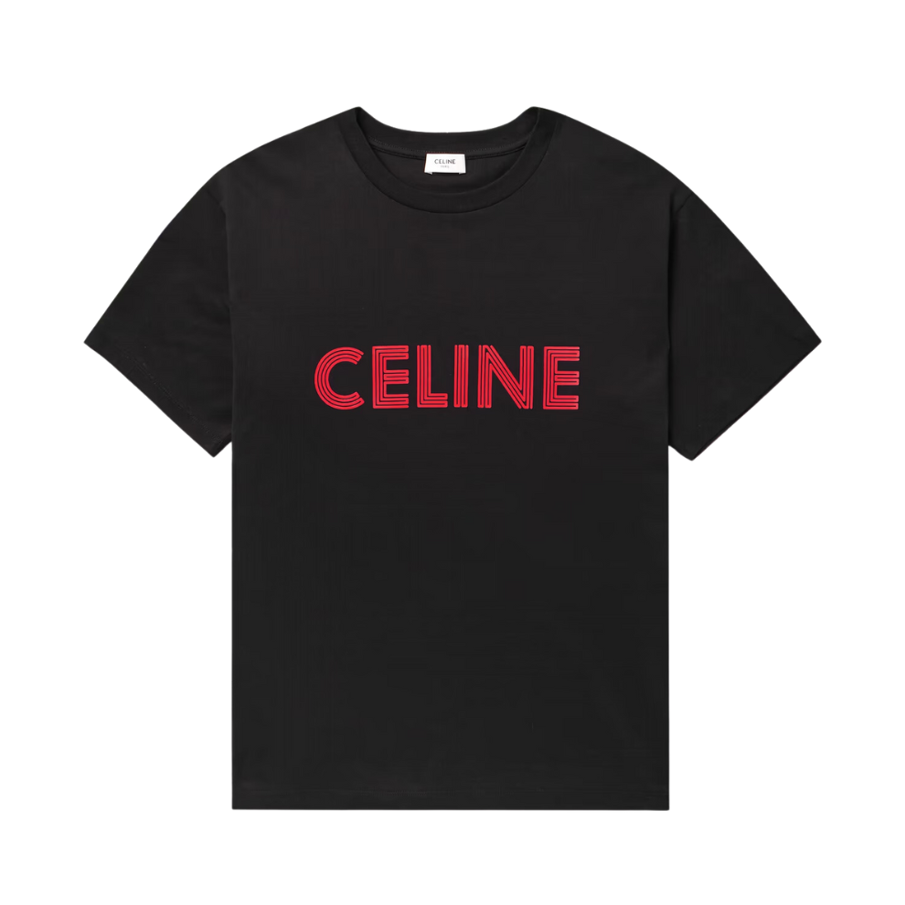 Buy CELINE Logo-Print Cotton-Jersey T-Shirt | Krewsa South Africa