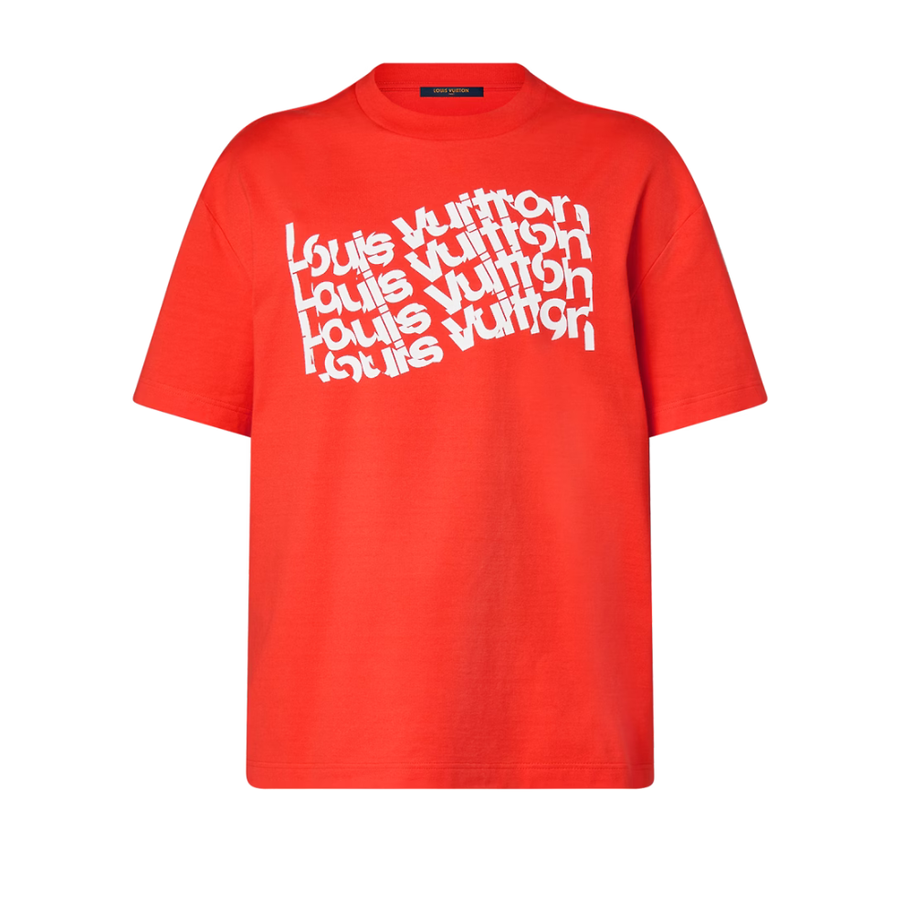 Buy LOUIS VUITTON Short-Sleeved Cotton T-Shirt | Krewsa South Africa